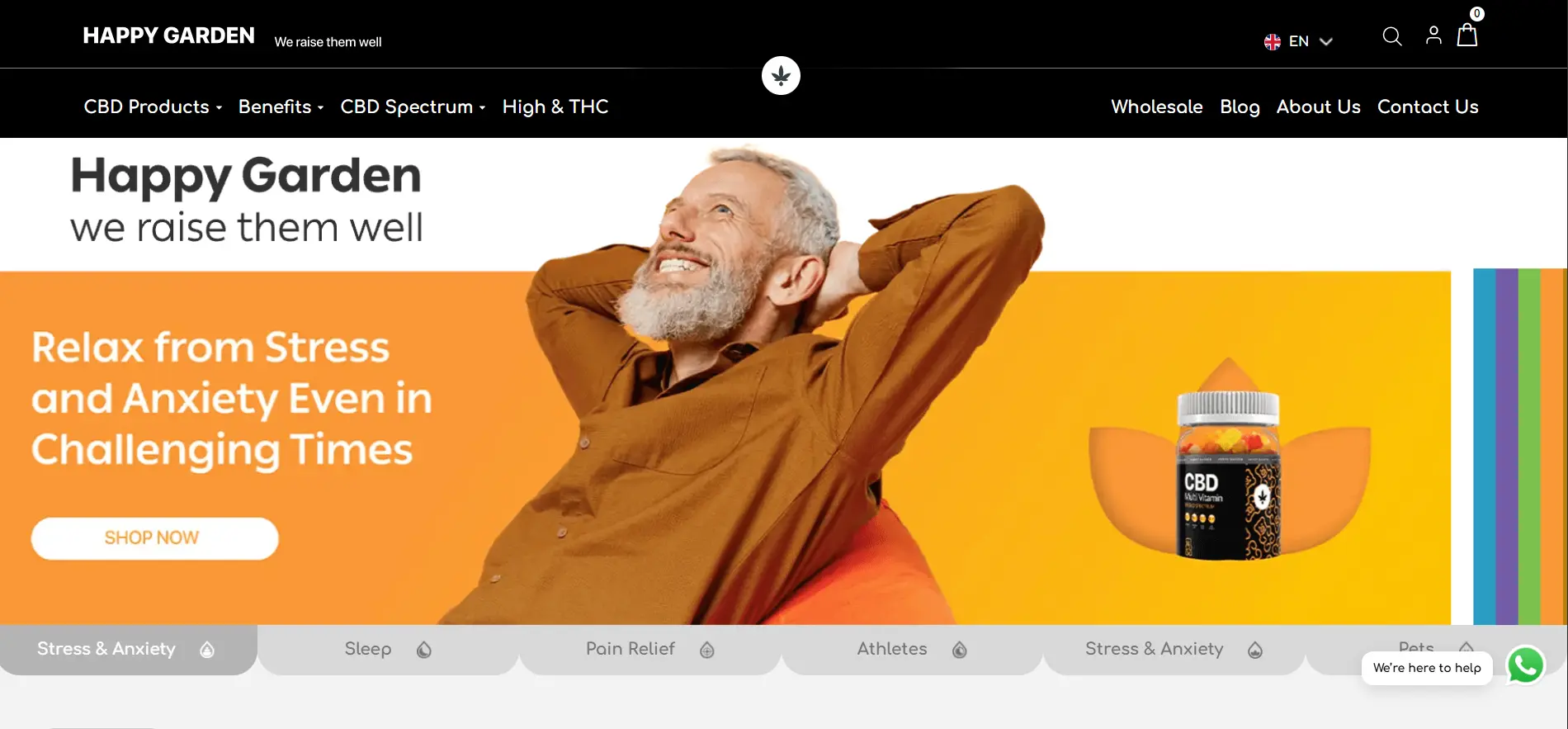 Happygarden — main product screenshot