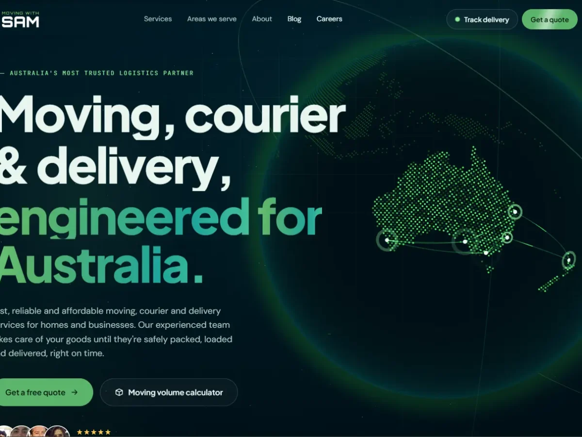 Moving With Sam — product screenshot